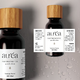 化粧品1 OZ/30mlドロッパーボトル防水ラベル ラベル