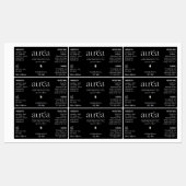 化粧品1 OZ/30mlドロッパーボトル防水ラベル ラベル (シート)