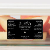 化粧品1 OZ/30mlドロッパーボトル防水ラベル ラベル (貼付)