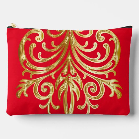 化粧品、クリスマスプレゼント機関®大 アクセサリーポーチ (正面)