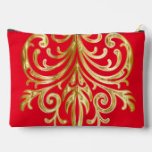 化粧品、クリスマスプレゼント機関®大 アクセサリーポーチ (裏面)