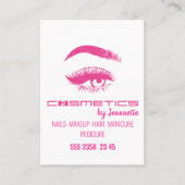 化粧品 – 名刺 (正面)