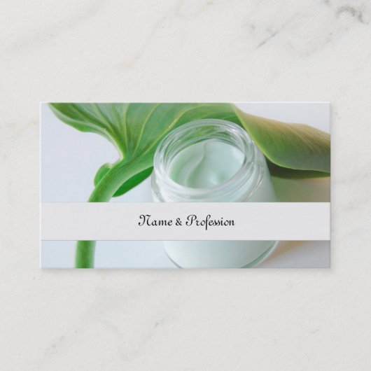 化粧品 名刺 (正面)