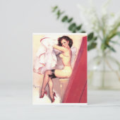 化粧室のピン留め ポストカード (スタンド正面)