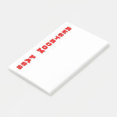 化粧室パス ポストイット (アングル)