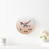 化粧時計 ラウンド壁時計 (ホーム)