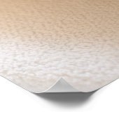 化粧水で脚マッサージを受ける女性 ポスター (角)