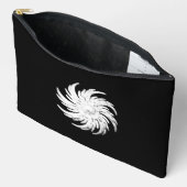 化粧用メイクアップパウチアートスタイルデザイン アクセサリーポーチ (見開き)