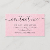 化粧用眉の刺青 名刺 (裏面)