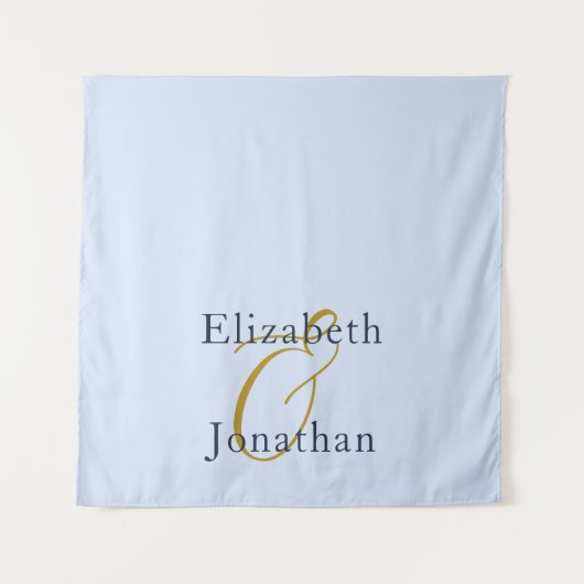 化膿性ブルー結婚ズ タペストリー (正面)