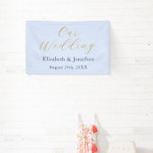 化膿性ブルー結婚ズ 横断幕 (インサイチュ)