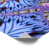 化膿性ヘキサグラムバリエーション4アートプリント ポスター (角)