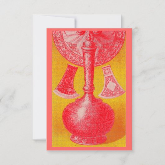 化膿性中ビクトリアンプリントデカンターと… (正面)