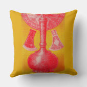 化膿性中ビクトリアンプリントデカンターと… クッション (裏面)