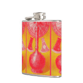 化膿性中ビクトリアンプリントデカンターと… フラスク (左)