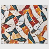 化膿性結晶モザイク ラッピングペーパー (フラット)