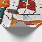 化膿性結晶モザイク ラッピングペーパー (角)