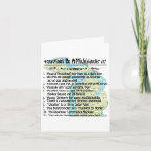 北おもしろいのヨパーお前はミチグランだもし カード (正面)