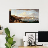 北からのナポリ湾 ポスター (ホームオフィス)