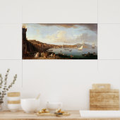 北からのナポリ湾 ポスター (キッチン)