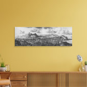 北からエジンバラの見通し キャンバスプリント (インサイチュ (リビング))