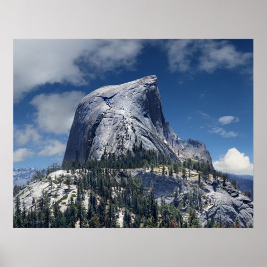 北からハーフドーム – ヨセミテ ポスター (正面)