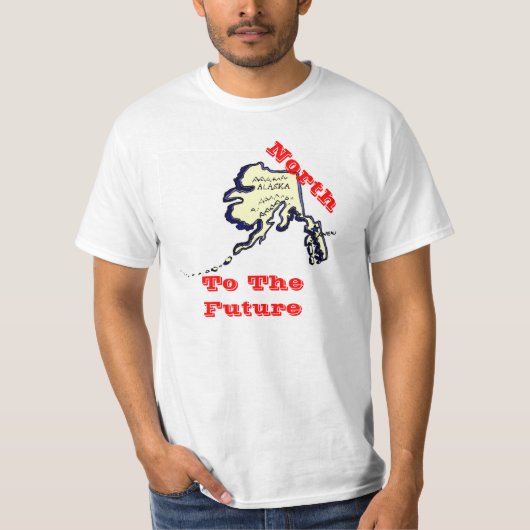 北から未来へ Tシャツ (正面)