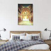 北から玉座の間 キャンバスプリント (インサイチュ (寝室))