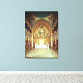 北から玉座の間 キャンバスプリント (インサイチュ (ウッドフロア))