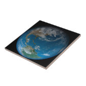 北と南アメリカをフィーチャーしたフルアース。 タイル (側面)