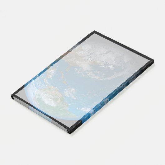 北と南アメリカをフィーチャーしたフルアース。 ポストイット (アングル)