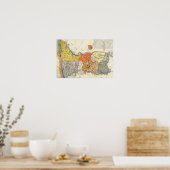 北と韓国のパノラママップ ポスター (キッチン)