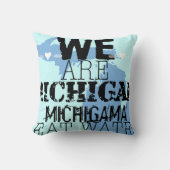 北にトライバル素晴らしミシガン道窯 クッション (正面)