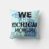 北にトライバル素晴らしミシガン道窯 クッション (正面)