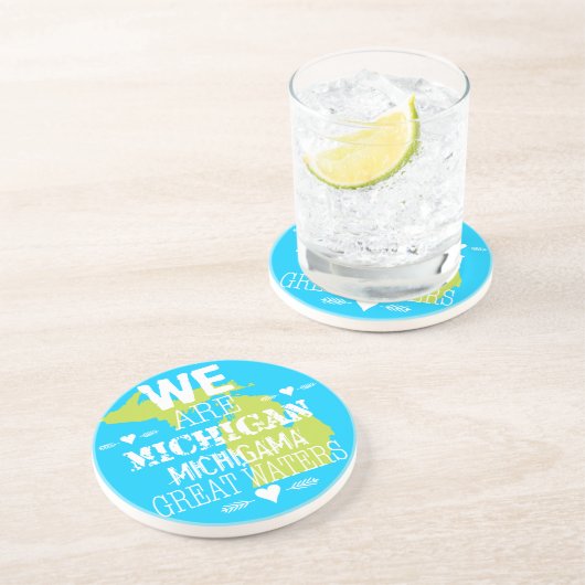 北にトライバル素晴らしミシガン道窯 コースター (側面)