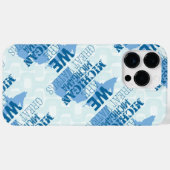 北にトライバル素晴らしミシガン道窯 Case-Mate iPhoneケース (裏面 (横))