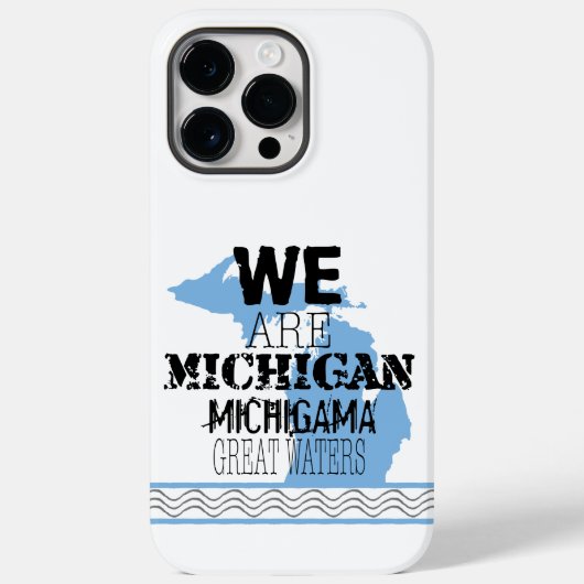 北にトライバル素晴らしミシガン道窯 Case-Mate iPhoneケース (裏面)