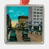 北に、サンディエゴ見る第5通り メタルオーナメント (正面)