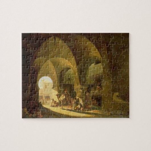 北のアフリカのバザー1839年の多数の姿( ジグソーパズル (横)