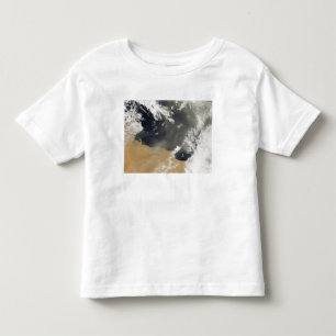 北のアフリカの海岸を吹き飛ばす塵の羽毛 トドラーTシャツ