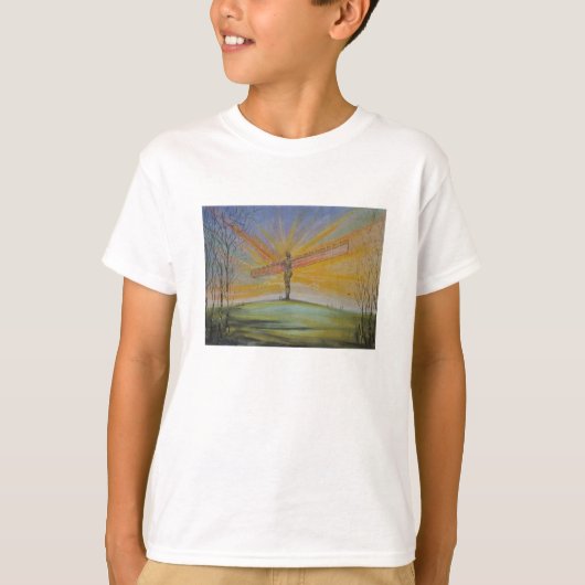 北のイギリスの天使はTシャツをからかいます Tシャツ (正面)