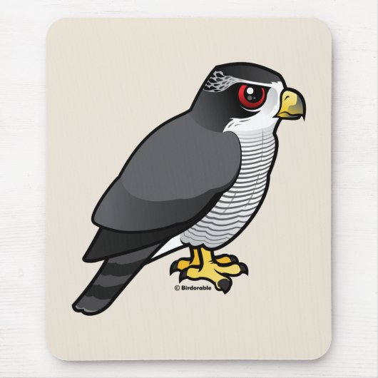 北のオオタカ マウスパッド (正面)