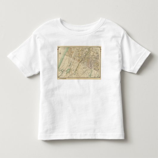 北のニューヨークシティ6 トドラーTシャツ (正面)