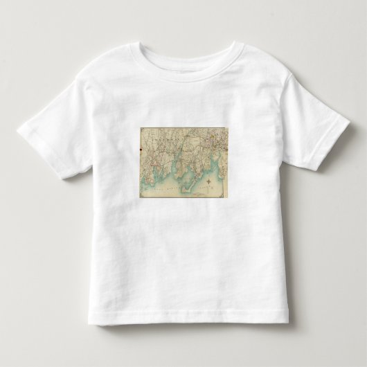北のニューヨークシティ7 トドラーTシャツ (正面)