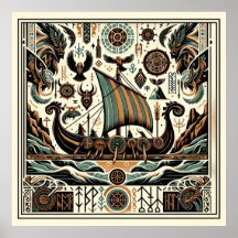 北のバイキング:古代の海の佐賀