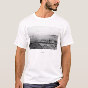 北のビーチ、WAの自然な足橋ビーチ Tシャツ