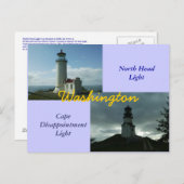 北のヘッドライト、失望岬はがき ポストカード (正面/裏面)