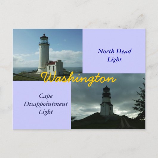 北のヘッドライト、失望岬はがき ポストカード (正面)