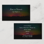 北のライトの風景 名刺 (正面/裏面)