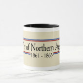 "北の侵略の戦争"のバターナットのマグ マグカップ (中央)